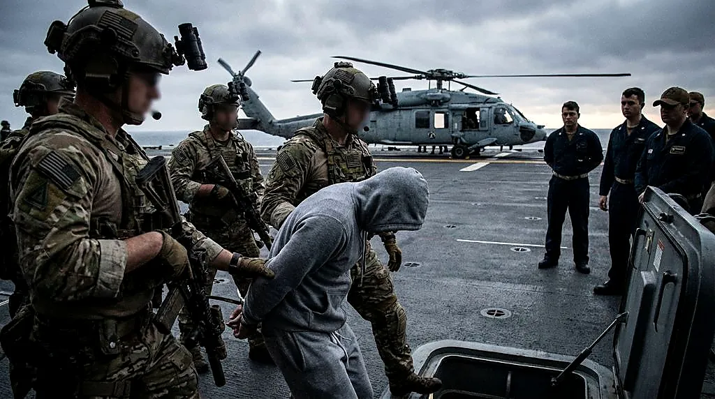 US capture President Maduro Delta Force soldiers USS Iwo Jima military transport Venezuela operation